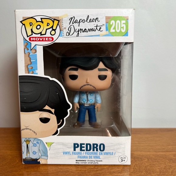Funko Pop! Movies Pedro #205 Napoleon Dynamite Vinyl Figure w Box - Picture 1 of 8